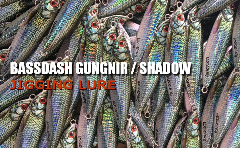 Bassdash Shadow Vertical Jigs Slow Jigging Lures For Saltwater Freshwater  Fishing 100/150/200 Grams