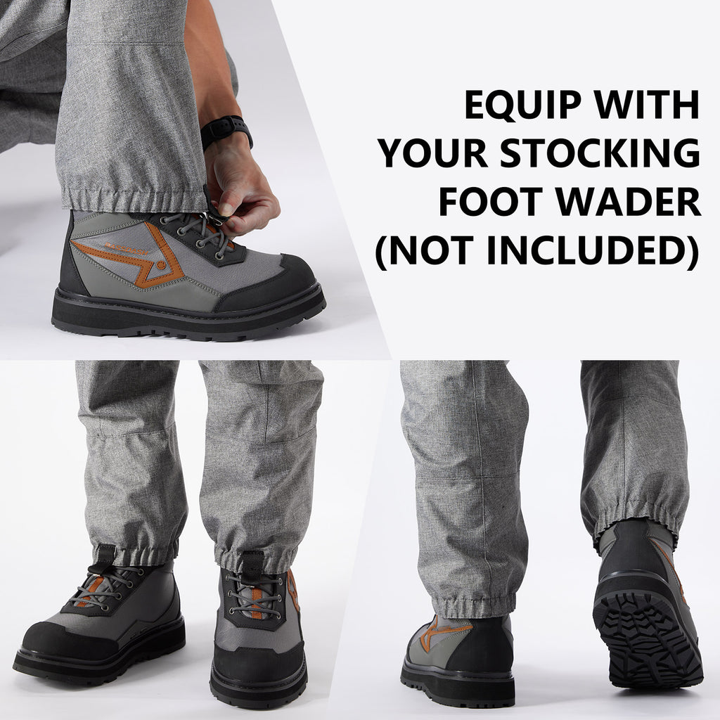 Wader boots for men fishing
