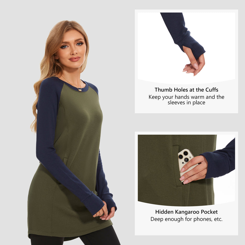 fleece dress winter