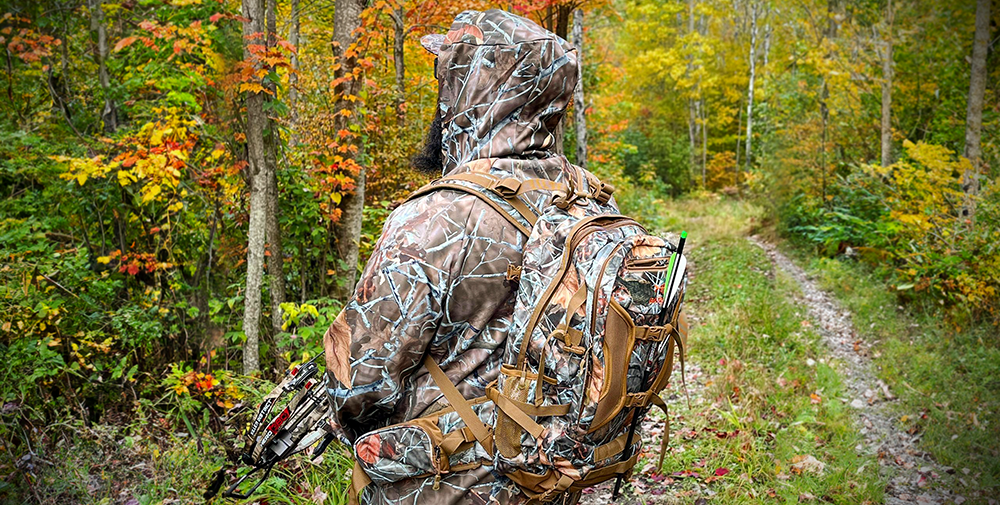 hunting backpack with gun holder