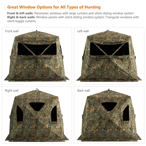 camouflage tent for hunting