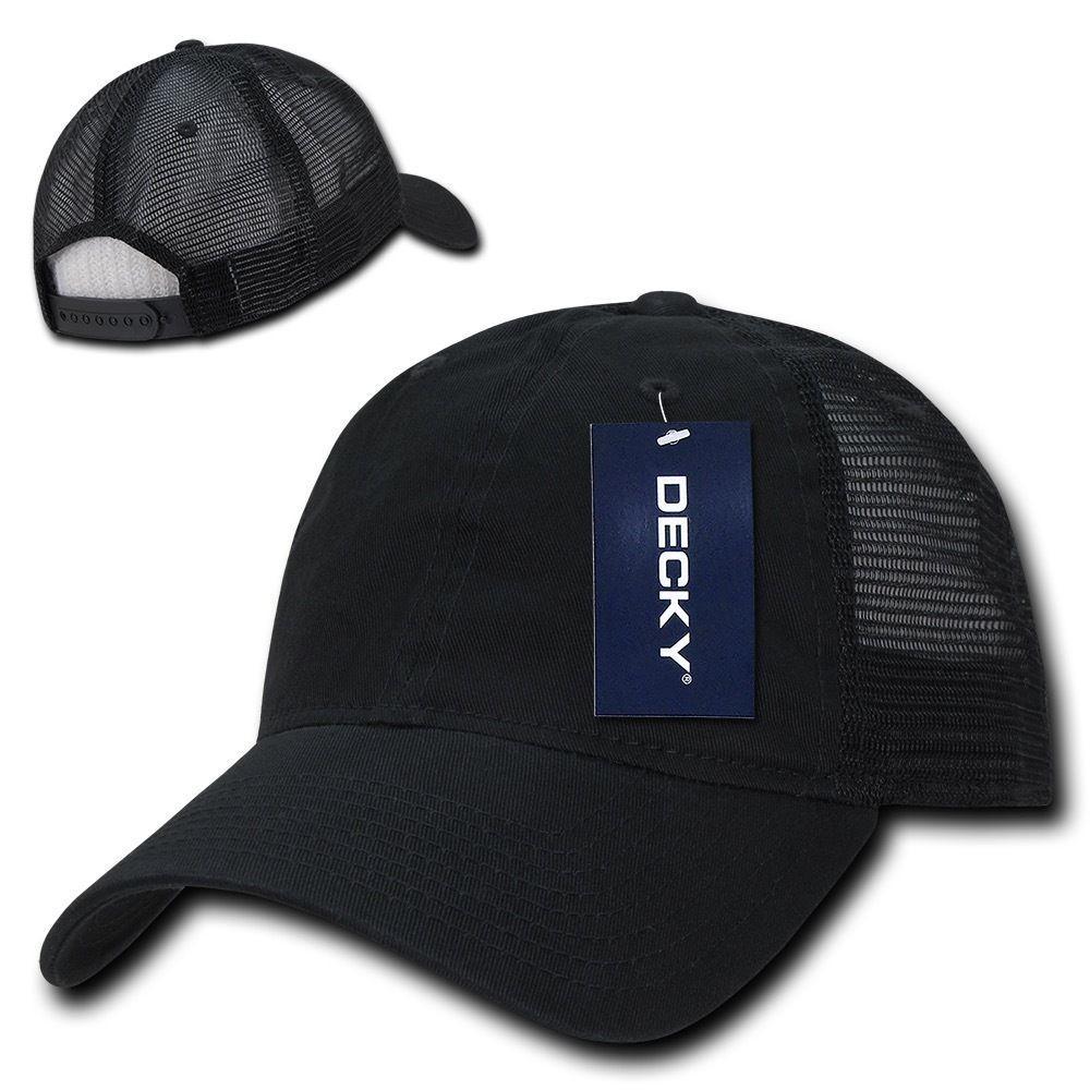 1 Dozen Decky Cotton Relaxed Trucker Baseball Caps Hats Wholesale Bulk