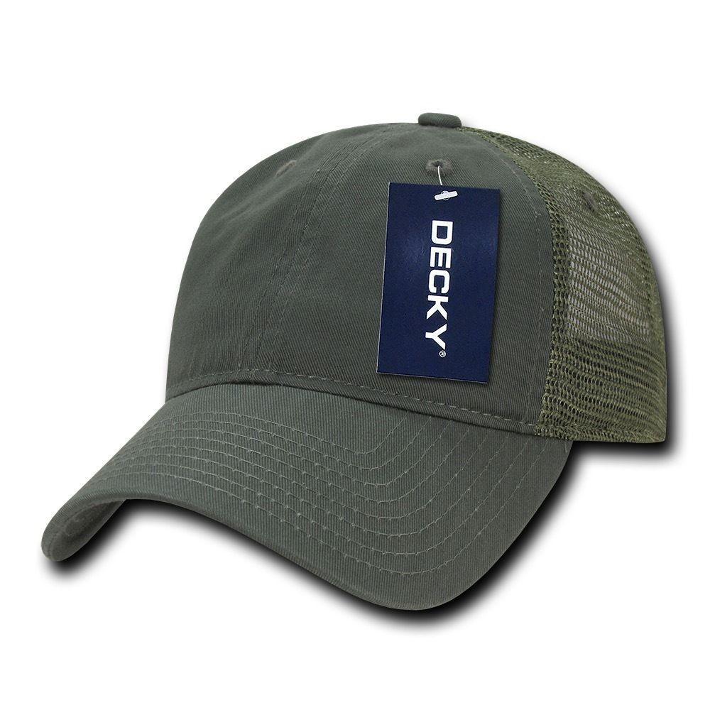 1 Dozen Decky Cotton Relaxed Trucker Baseball Caps Hats Wholesale Bulk