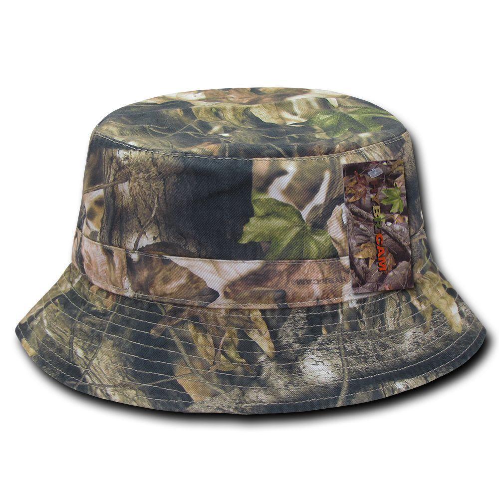 1 Dozen Relaxed Camouflage Hybricam 100% Cotton Bucket Hats Wholesale Lots