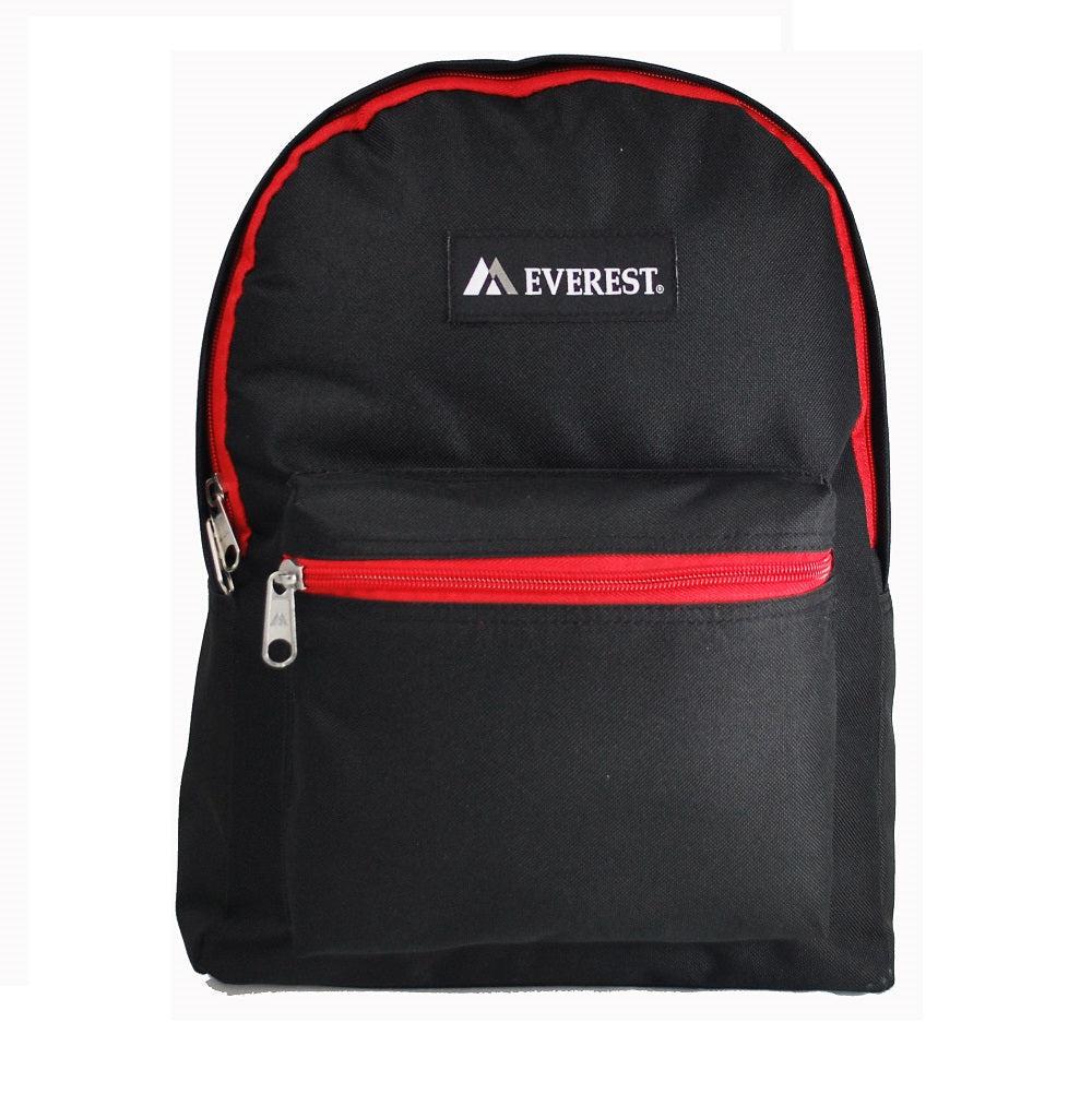 Everest Backpack Book Bag - Back to School Basic Style - Mid-Size