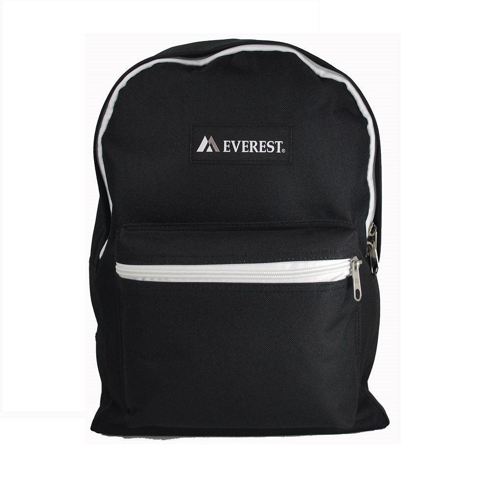 Everest Backpack Book Bag - Back to School Basic Style - Mid-Size