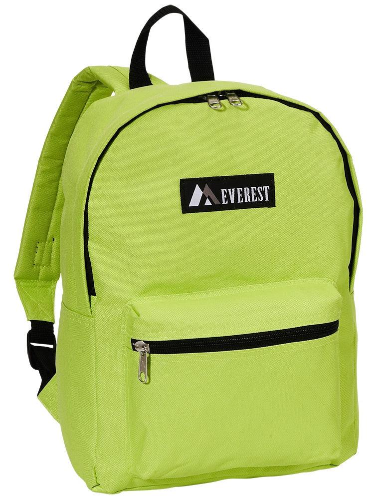 Everest Backpack Book Bag - Back to School Basic Style - Mid-Size