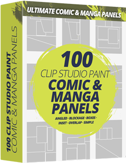 Ultimate Comic & Manga Panel Frames Pack For CLIP STUDIO PAINT