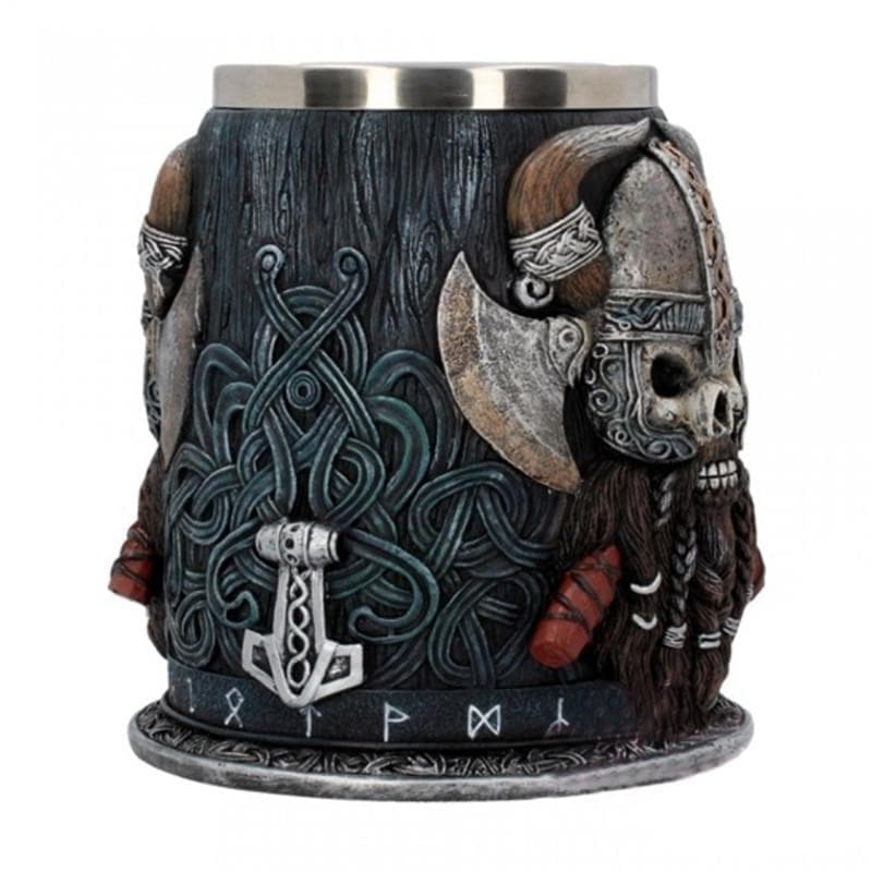 Viking Warrior Mjolnir Beer Mug - Special Edition