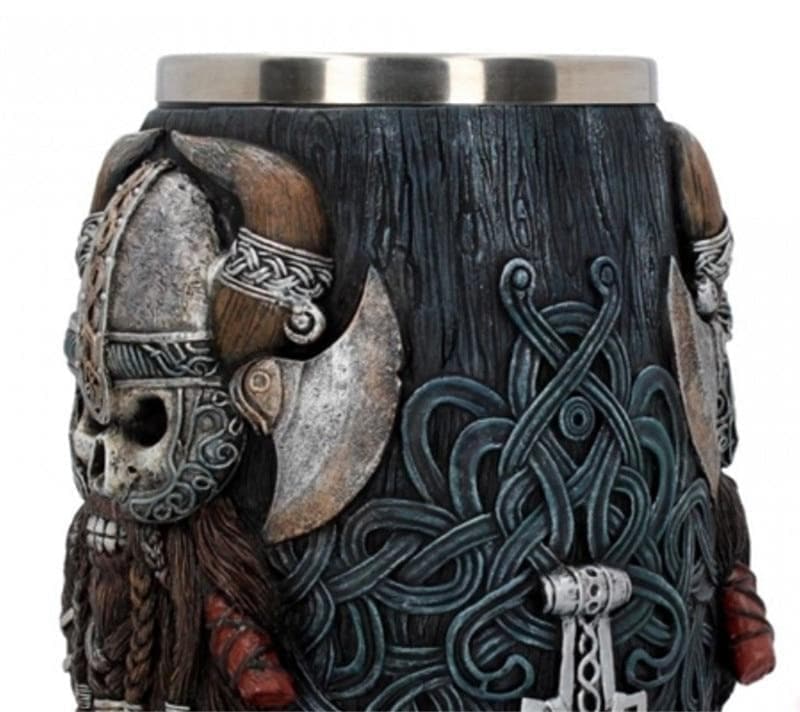 Viking Warrior Mjolnir Beer Mug - Special Edition