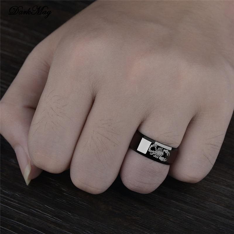 Ancient Egypt Scorpion Serket Stainless Steel Ring