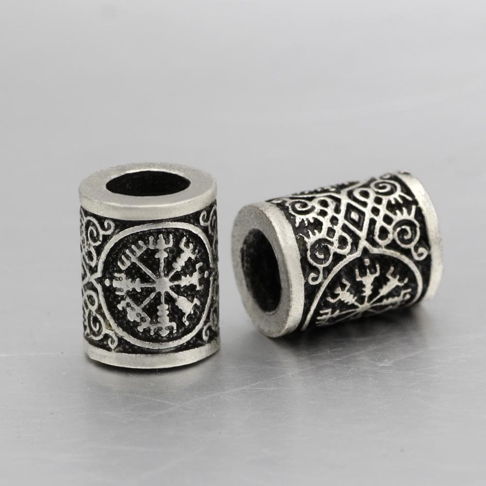 Vikings Vegvisir Stainless Steel Beads