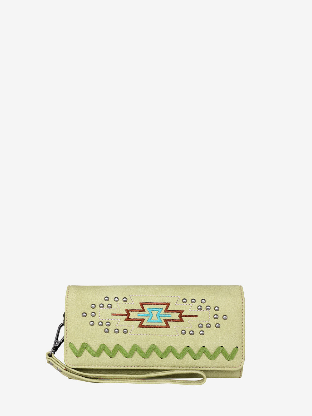 Montana West Aztec Embroidery Wallet