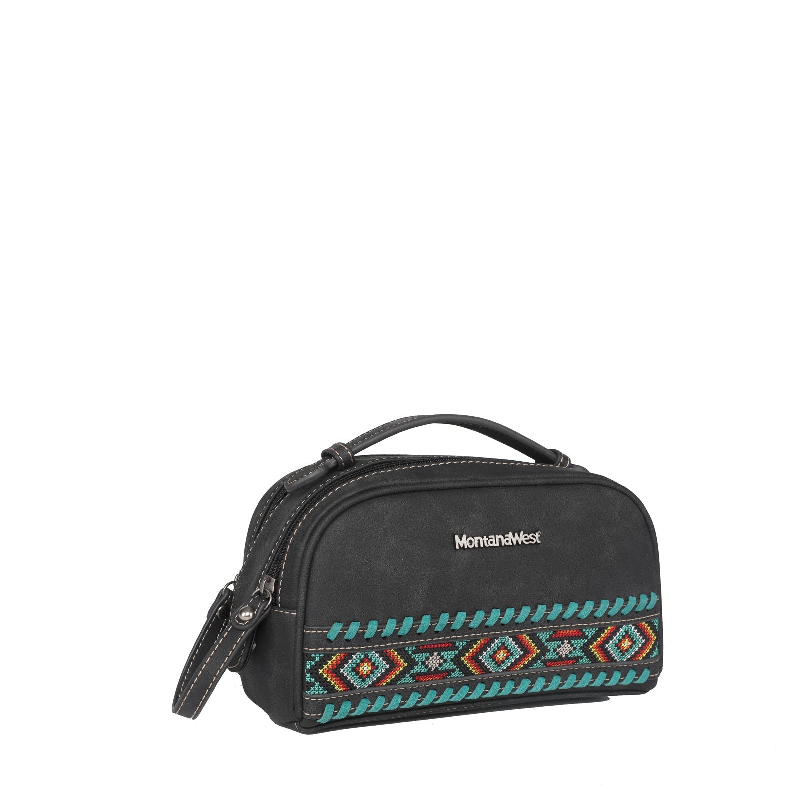 Montana West Embroidered Aztec Collection Travel Pouch