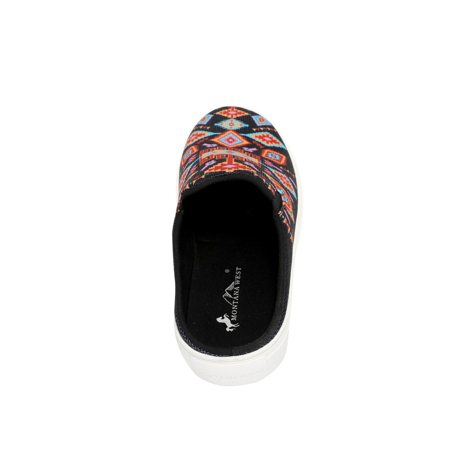 Montana West Western Aztec Print Collection Sneaker Slides