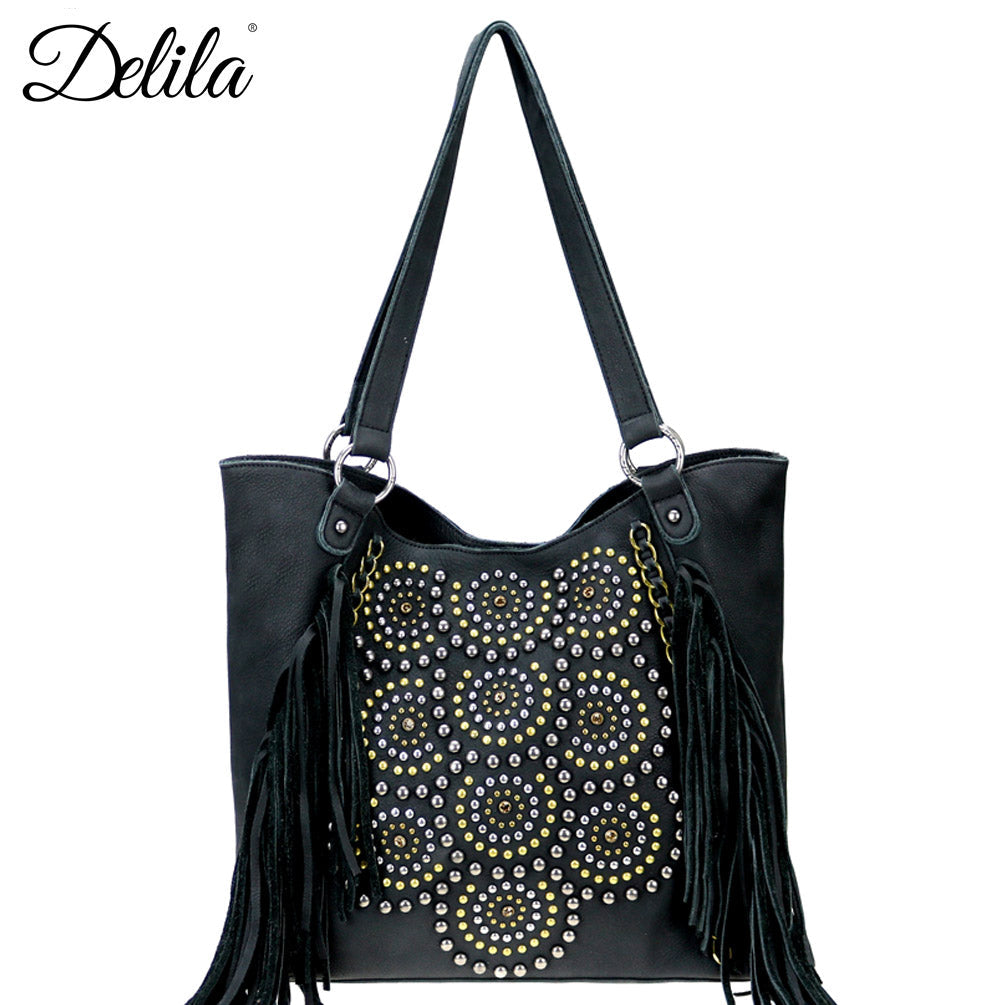 Delila 100% Genuine Leather Collection Tote