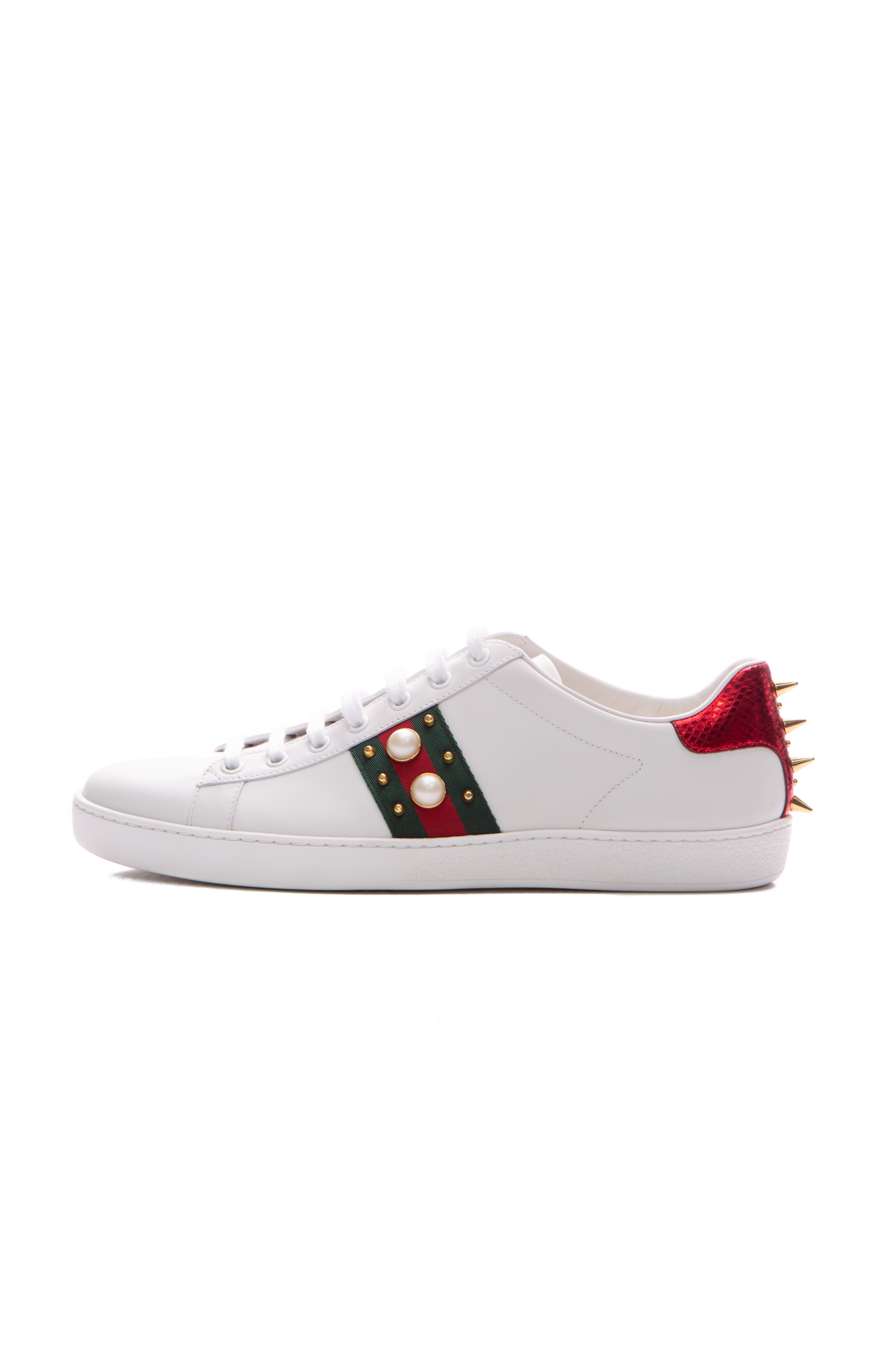 Pearl Stud Ace Sneakers - Size 41.5