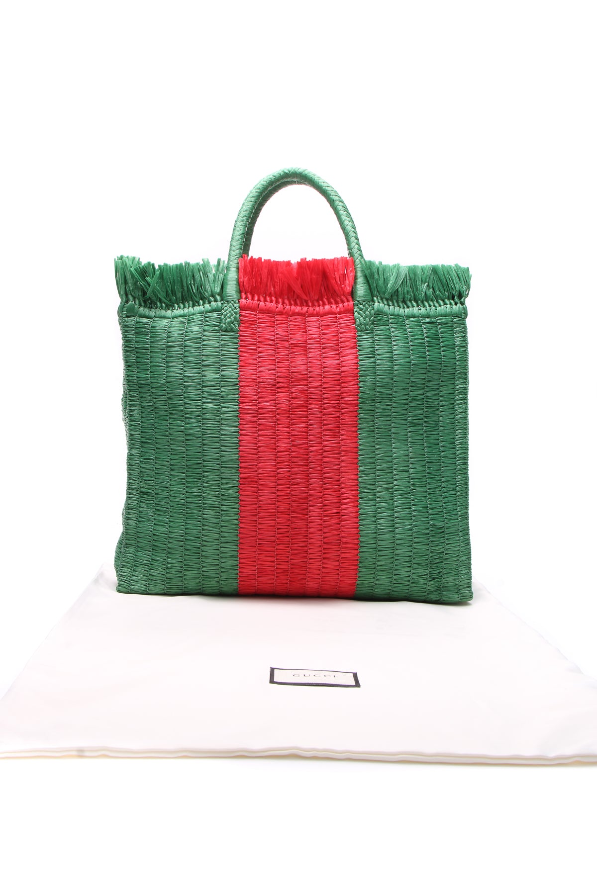 Raffia Web Cestino Tote Bag