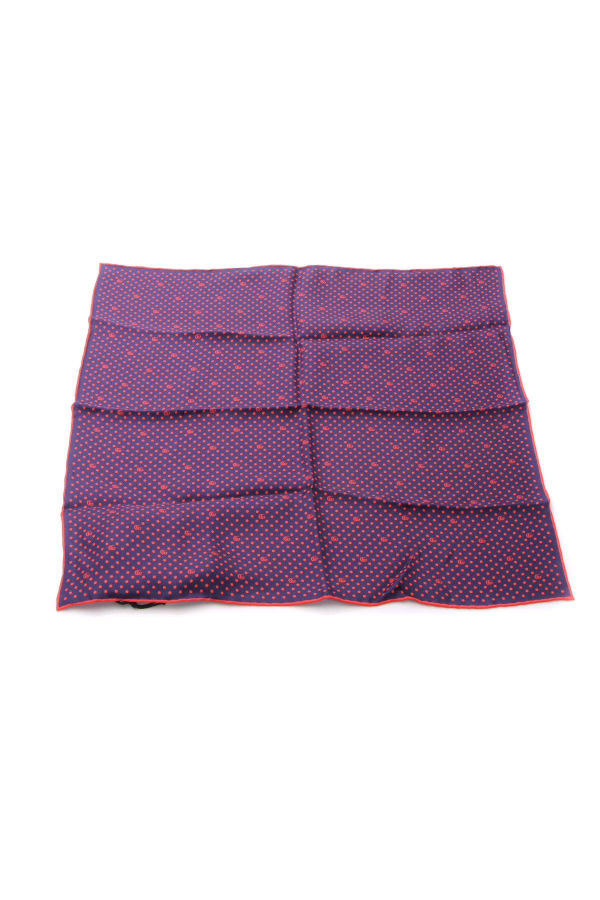 GG Polka Dot Pocket Square Scarf