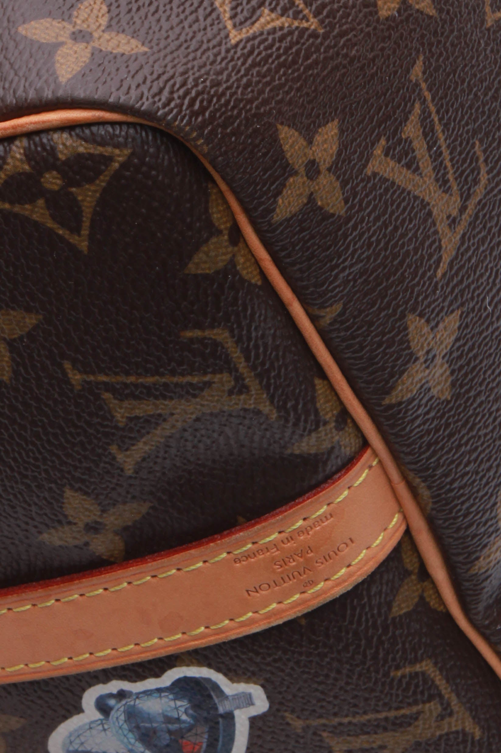 My LV World Tour Speedy 30 Bandouliere