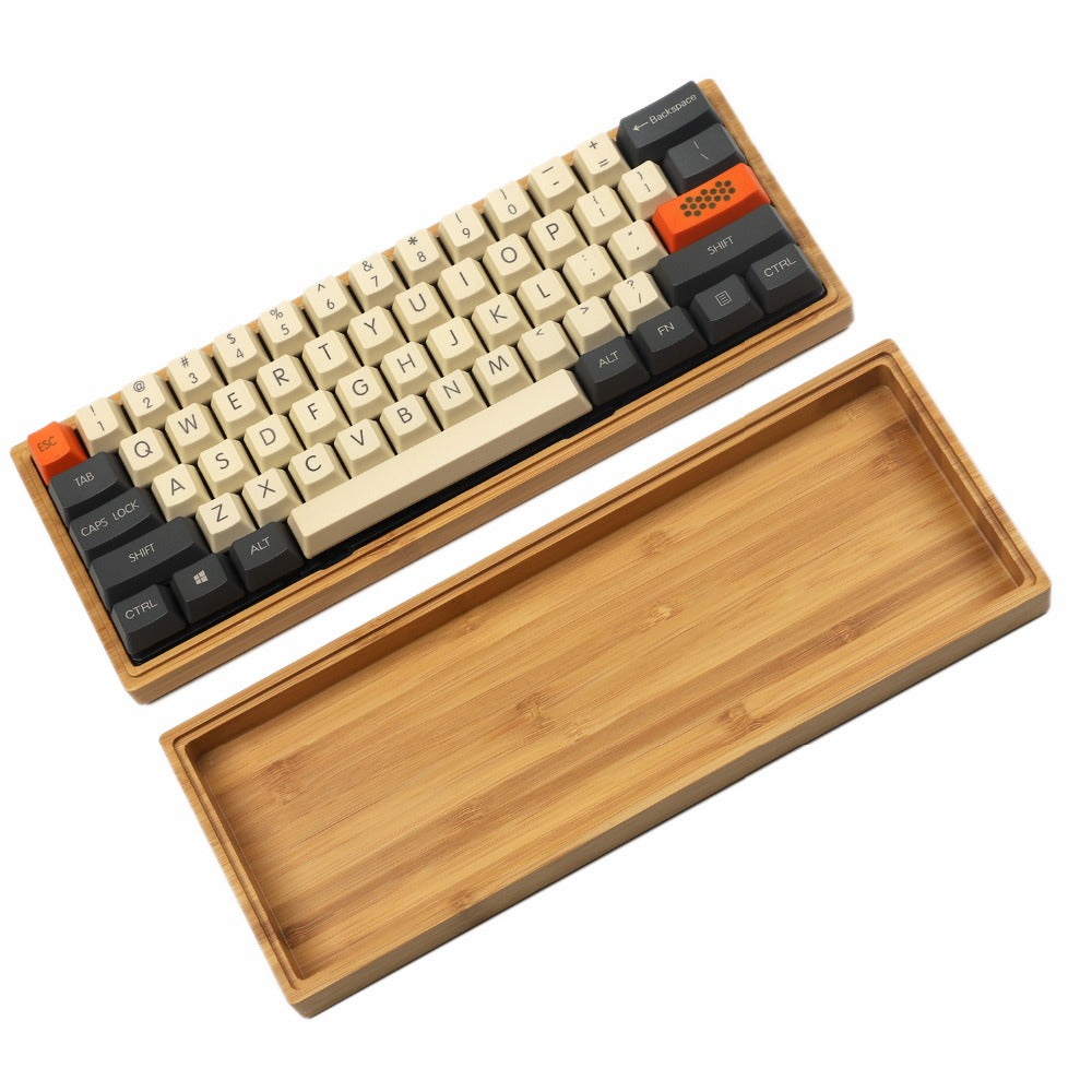 GK61 GK61x GK64 GK64x GK64xs Solid Wood Case Hotswap RGB Programmable YMDK