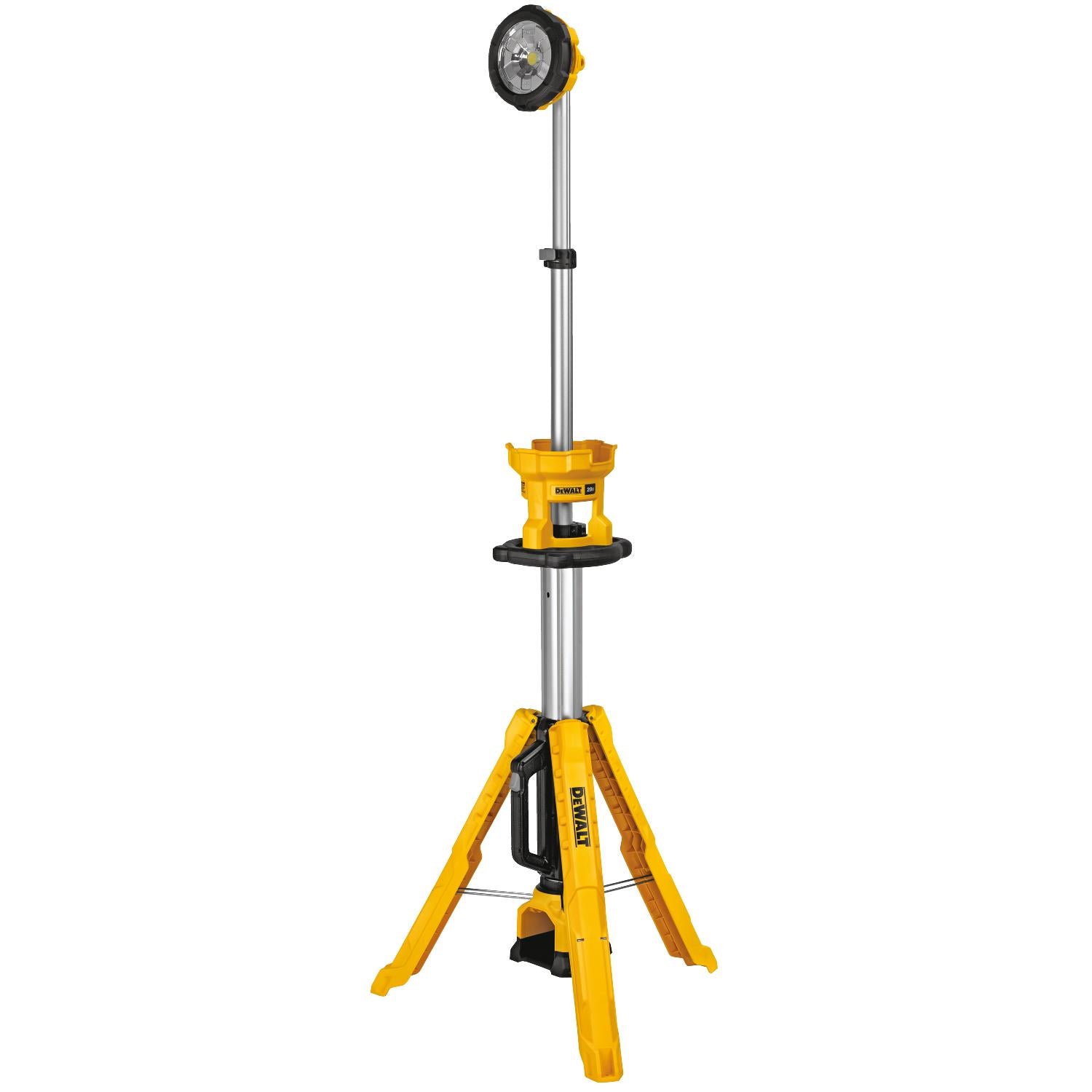 DeWalt DCL079B Cordless Tripod Light, 20 V, Led Bulb, 1001 - 3000 Lumens