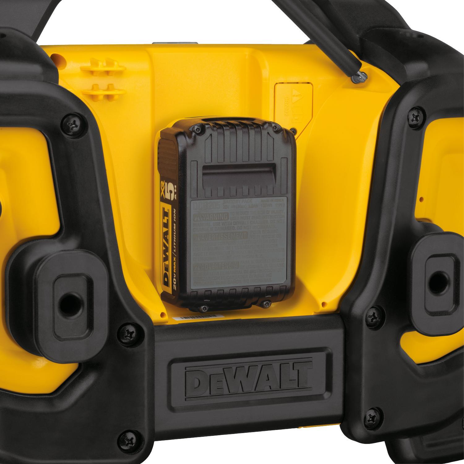 DeWalt Promo-DCR025 Flexvolt Charger Radio Blutooth 12V/20V (Not For Individual Sale)