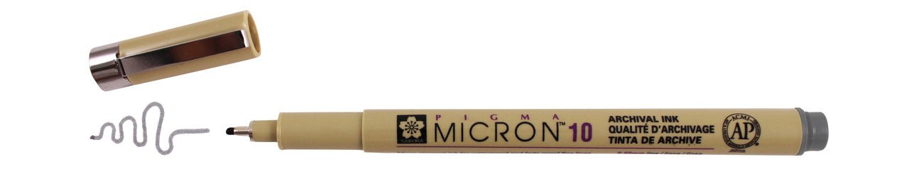 Sakura Pigma Micron Pen 10 (.60mm) Cool Gray