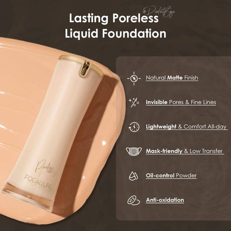 Lasting Poreless Liquid Matte Foundation - WP33 CHESTNUT