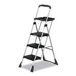 Cosco? Max Work Platform Project Ladder, 225lb Duty Rating, 22wx31dx55h, Steel, Black # CSC11880PBLW1