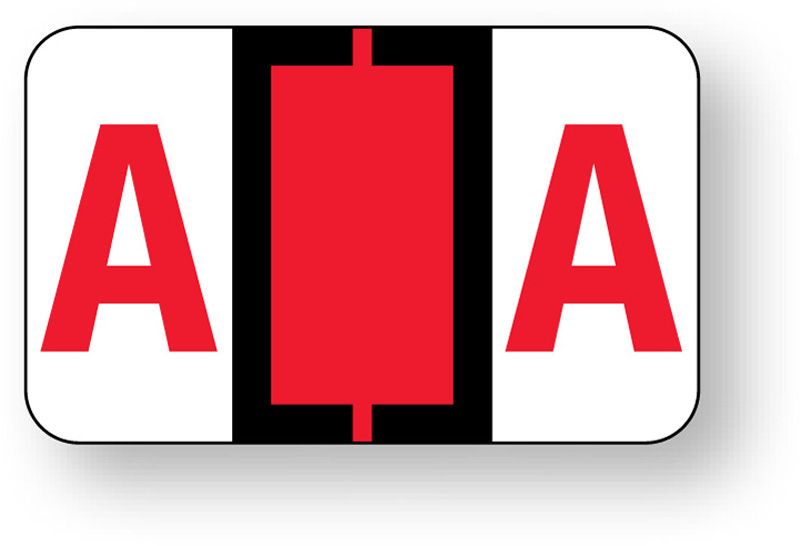 Medical Use Labels - UAL Alpha Side Tab Labels
