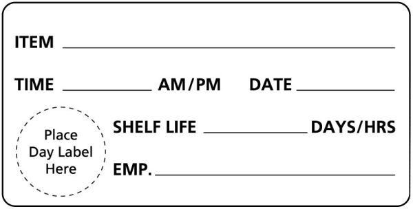 Medical Use Labels - Inventory Rotation/Incoming Goods Label, 4
