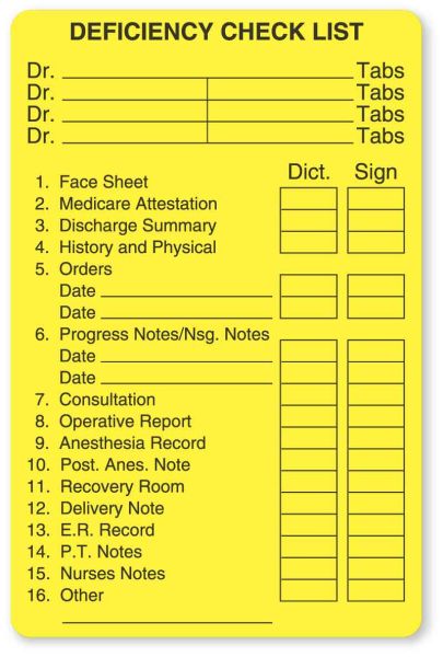 Medical Use Labels - Internal Processing Label, 2-5/8