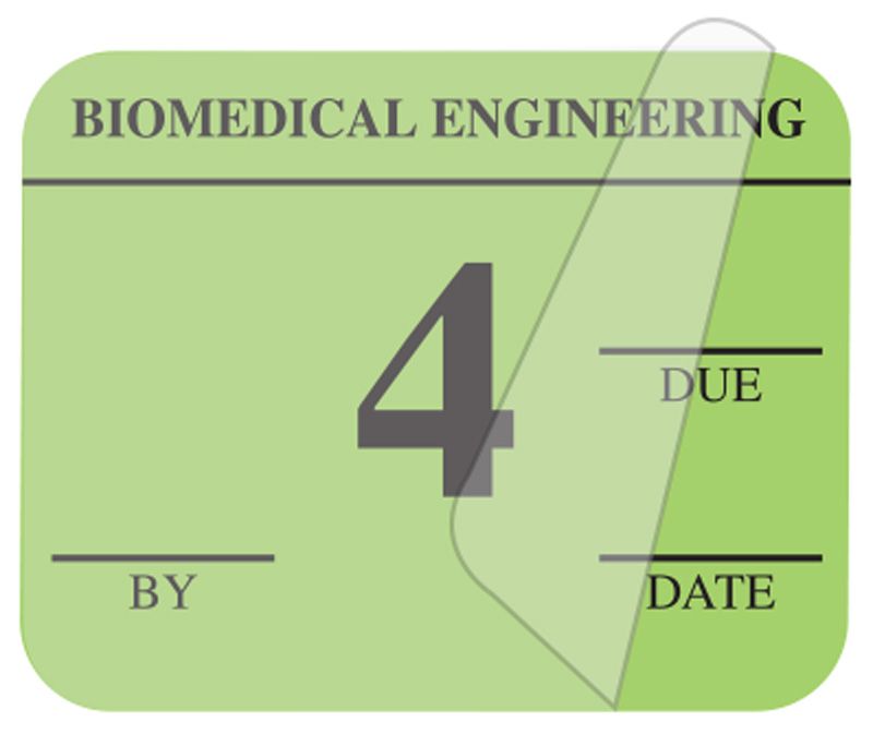 Medical Use Labels - Single Color Biomedical Inspection Labels