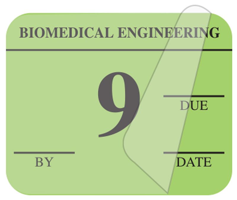 Medical Use Labels - Single Color Biomedical Inspection Labels