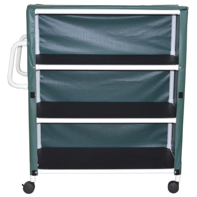Graham Field PVC Linen Cart With Cover