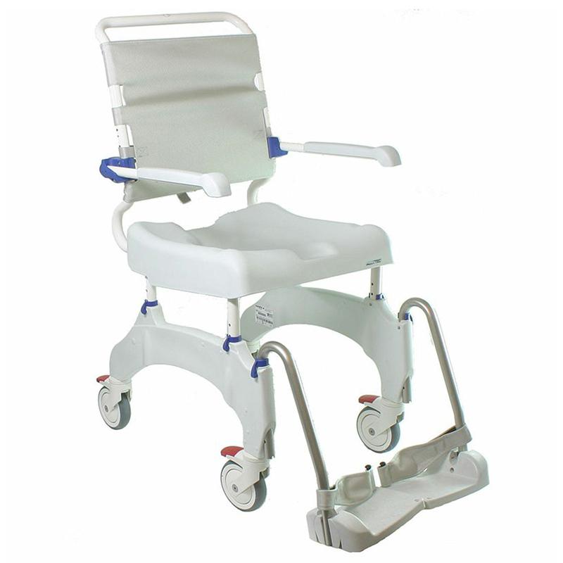 Invacare Aquatic Ocean Ergo Premium Mobile Shower and Commode Chair