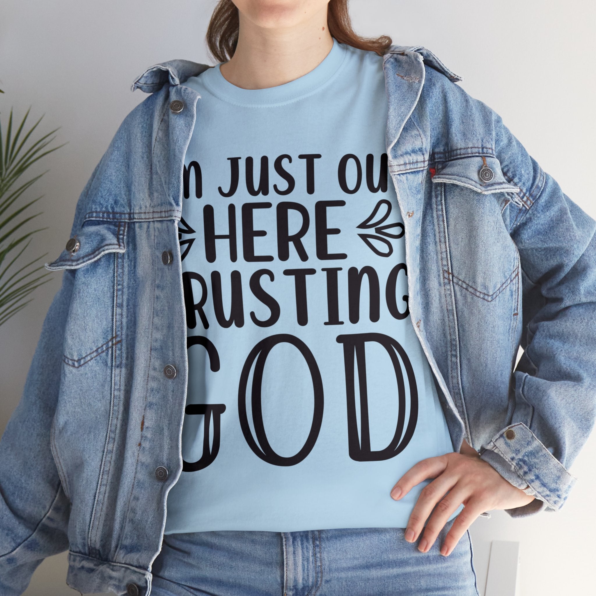 Trusting god Unisex Heavy Cotton Tee