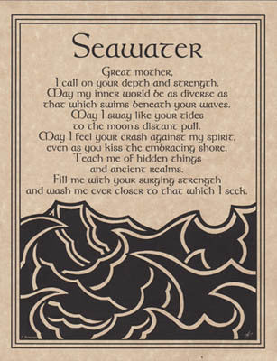 Seawater Prayer poster