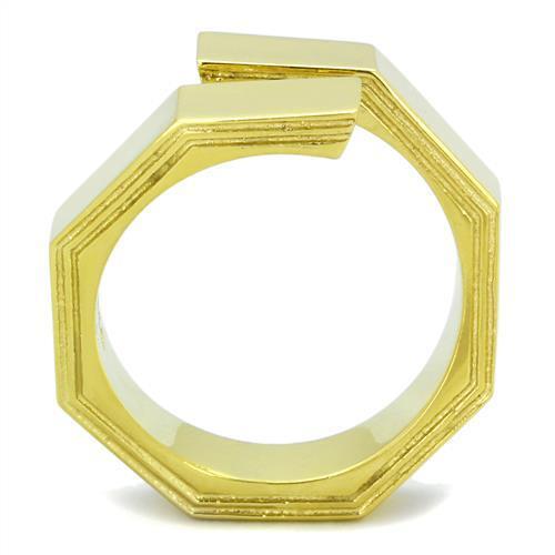 TK1629 - Stainless Steel Ring IP Gold(Ion Plating) Women No Stone No Stone