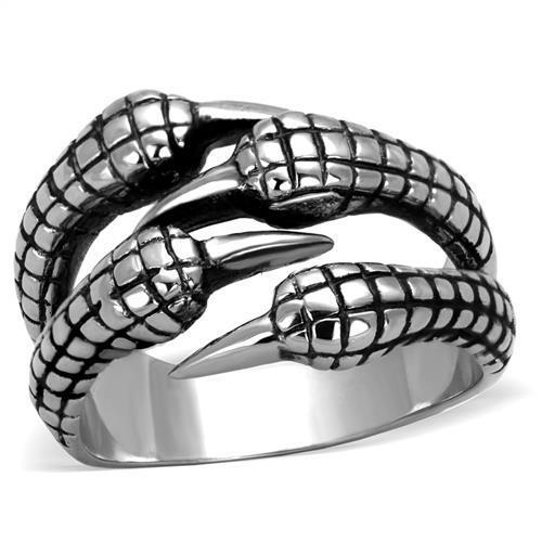TK1881 - Stainless Steel Ring High polished (no plating) Men No Stone No Stone