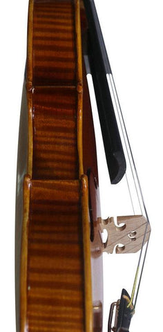 Wholesale Model SRV1014 Concert Grade Solid Spruce & Ebony Made Violin Different Sizes with Accessories
