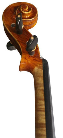 Wholesale Model SRV1014 Concert Grade Solid Spruce & Ebony Made Violin Different Sizes with Accessories
