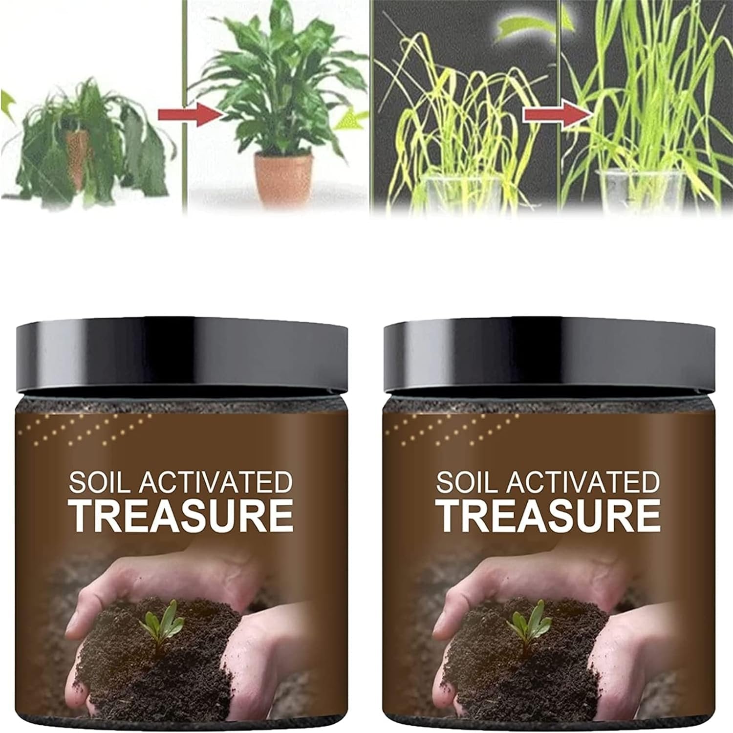 Soil Activated Treasure - Soil Activator, Ideal as Potting Soil or Seedling Compost