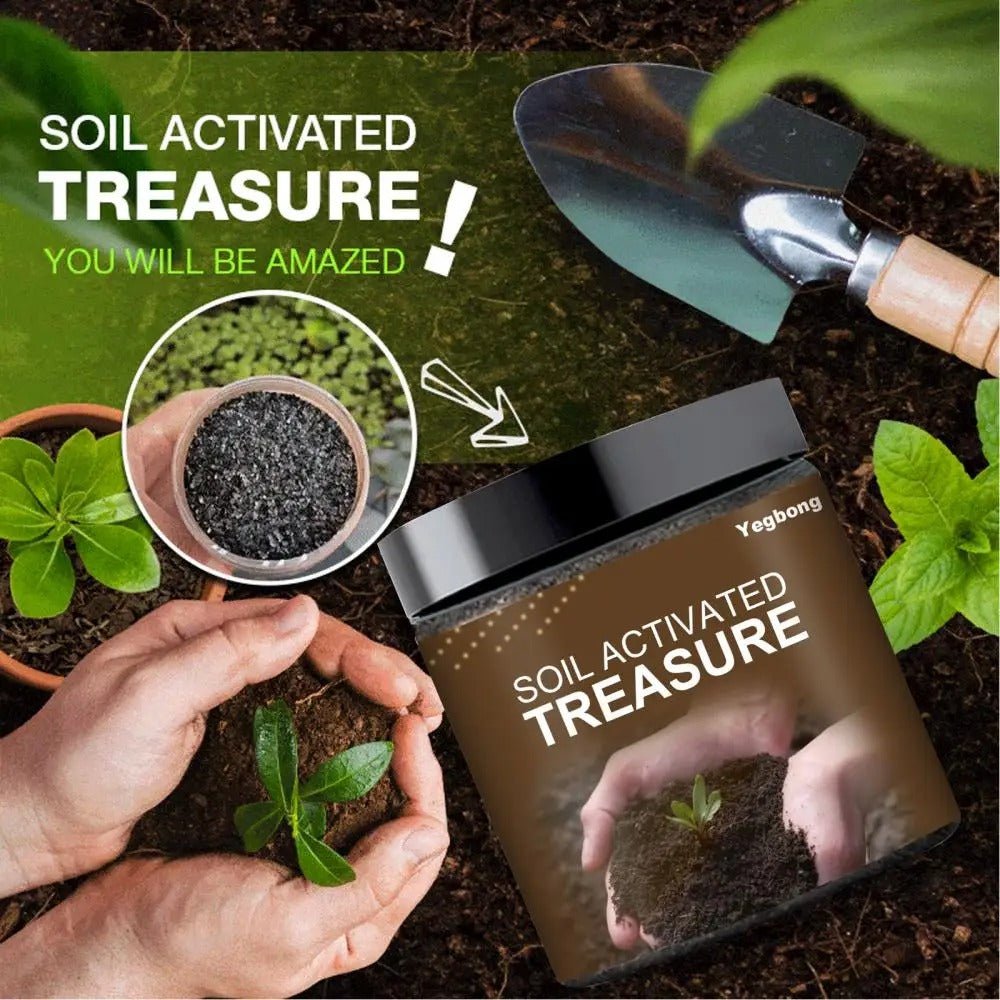 Soil Activated Treasure - Soil Activator, Ideal as Potting Soil or Seedling Compost