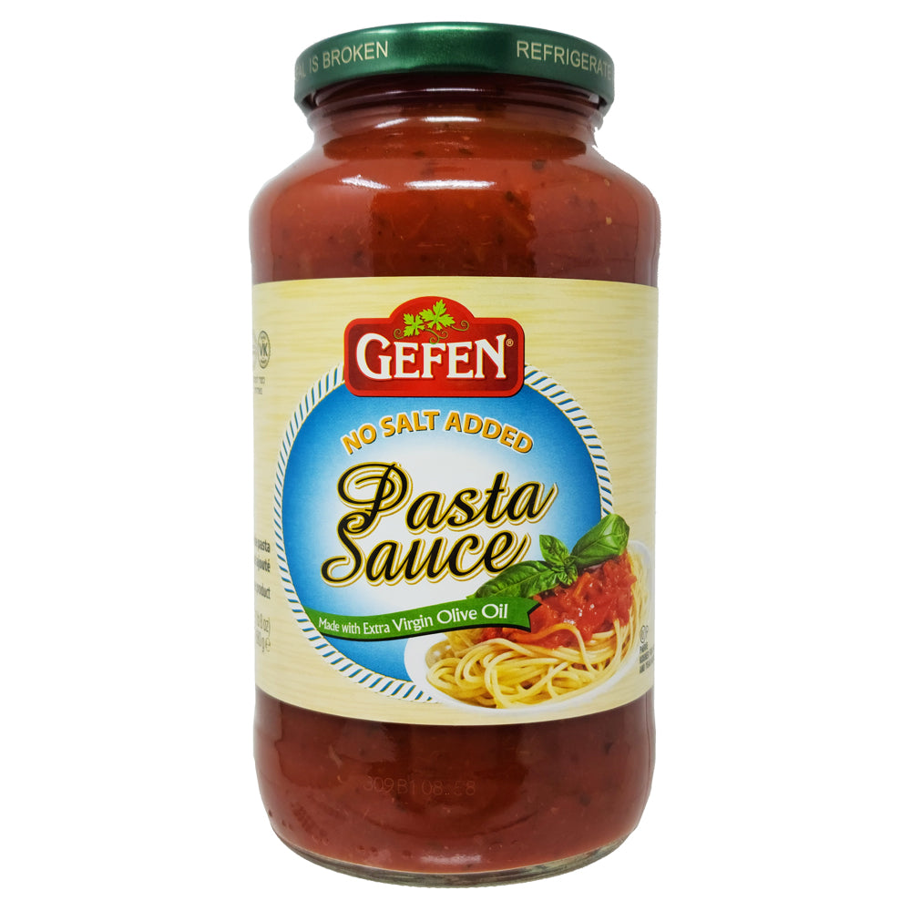 Gefen No Salt Added Pasta Sauce - 24oz.