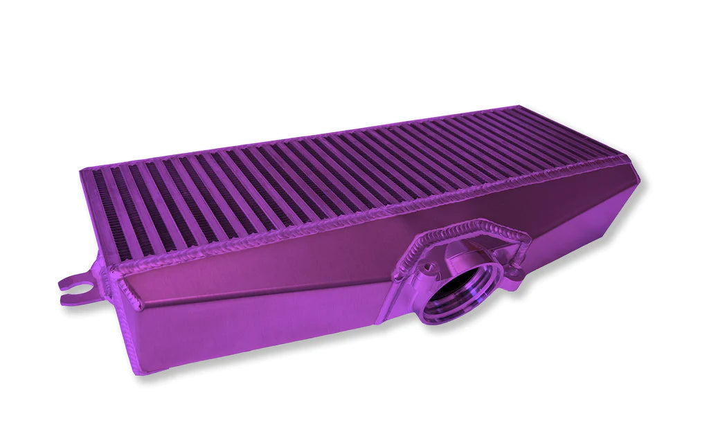 ETS Top Mount Intercooler Anodized Purple w/ Stencil Subaru 2022 WRX