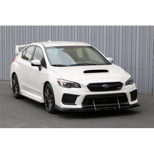 APR Performance Front Wind Splitter Carbon Fiber w/ Factory Front Lip Subaru 2018-2020 WRX / 2018-2020 STI