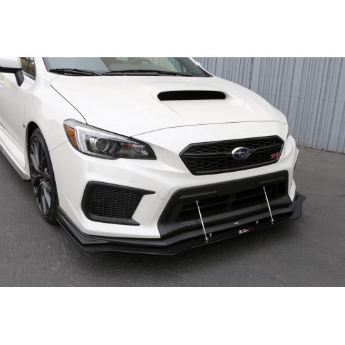 APR Performance Front Wind Splitter Carbon Fiber w/ Factory Front Lip Subaru 2018-2020 WRX / 2018-2020 STI