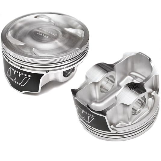 Wiseco Piston Set 93mm Bore (+1mm), 8.35.1 4v R/Dome Pistons w/ Rings Subaru 2002-2005 WRX